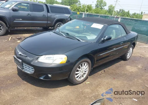 2002 Chrysler Sebring Lxi from USA, damaged, VIN 1C3EL55R42N302497